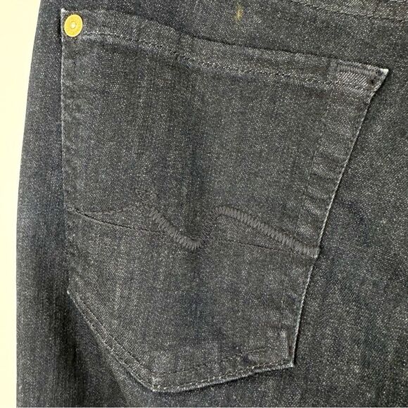 7 For All Mankind Mid Rise Kimmie Bootcut Women’s Dark Wash Jean 27 - Picture 5 of 13